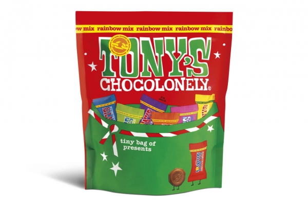 Tony's Chocolonely Tiny Christmas Rainbow Mix 135g