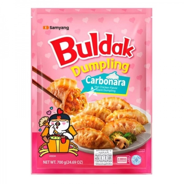 Samyang Buldak Dumpling Chicken Carbonara 700g