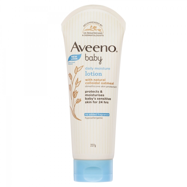 Aveeno Baby Fragrance Free Sensitive Moisturising Lotion 227g