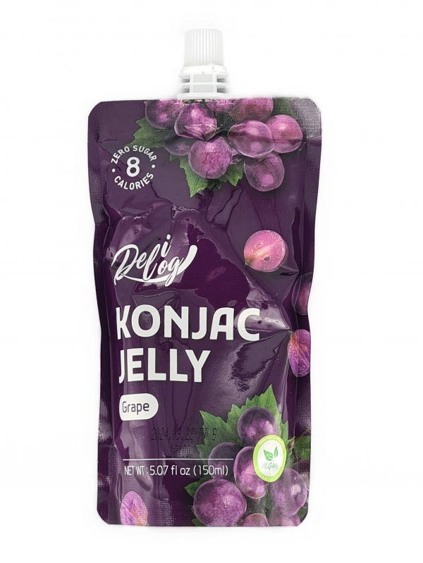 Delilog Konjac Jelly Grape 150ml