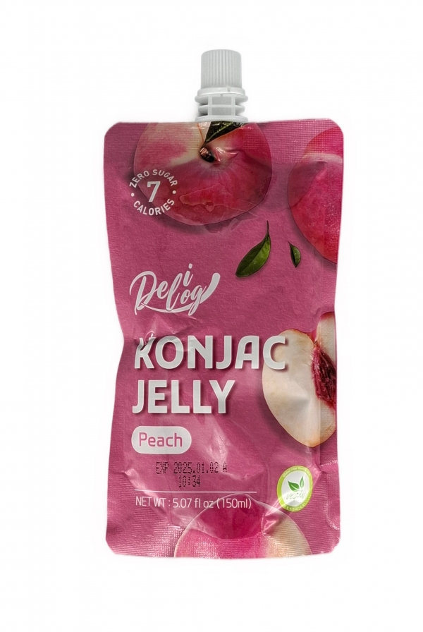 Delilog Konjac Jelly Peach 150ml