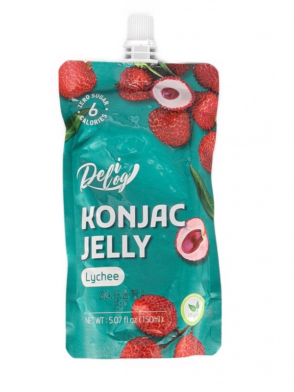 Delilog Konjac Jelly Lychee 150ml