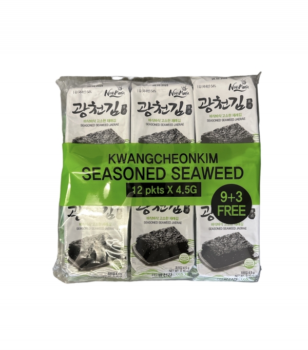 KwangCheonKim Seasoned Seaweed 12 Pack 54g