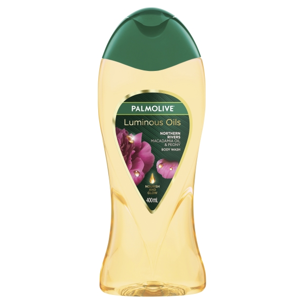 Palmolive Luminous Oils Body Wash Macadamia Oil & Peony 400ml