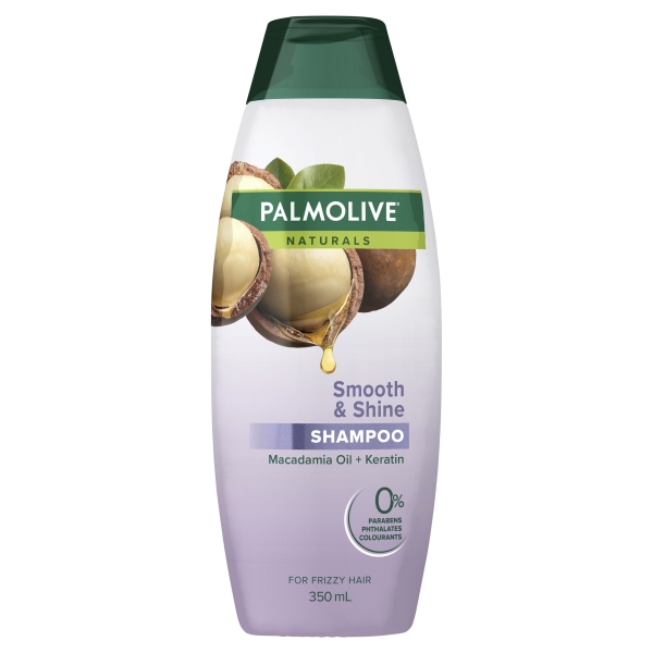 Palmolive Naturals Shampoo Smooth & Shine Macadamia Oil & Keratin 350ml