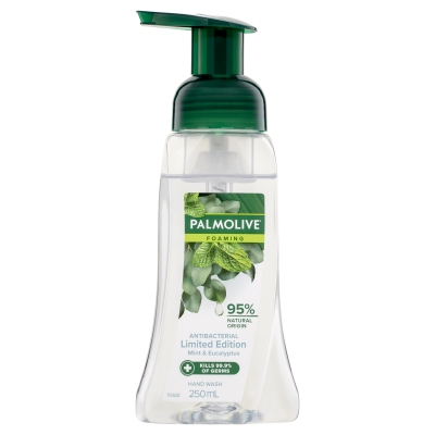 Palmolive Liquid Hand Wash Foaming Antibacterial Limited Edition Mint & Eucalyptus Pump 250ml