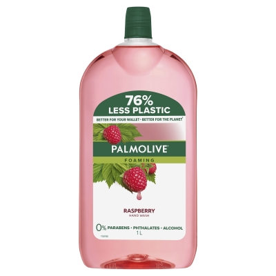 Palmolive Liquid Hand Wash Foaming Raspberry Refill 1lt