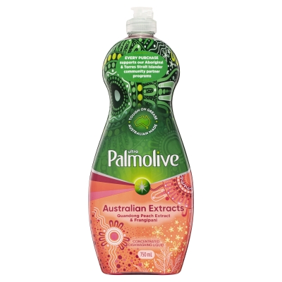 Palmolive Ultra Dishwashing Liquid Quandong Peach Extract & Frangipani 750ml