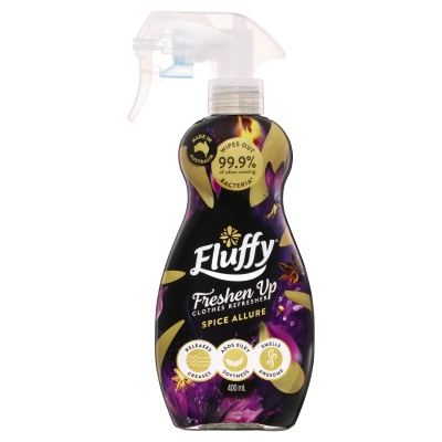 Fluffy Freshen Up Clothes Refresher Spice Allure 400ml