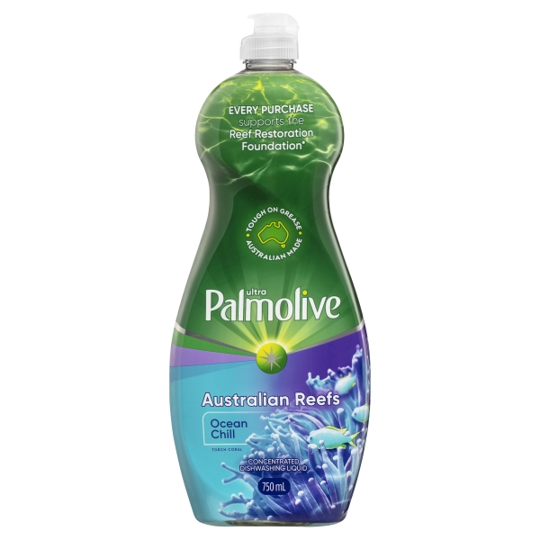 Palmolive Ultra Dishwashing Liquid Ocean Chill 750ml