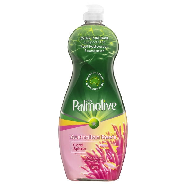 Palmolive Ultra Dishwashing Liquid Australian Reefs Coral Splash 750mL