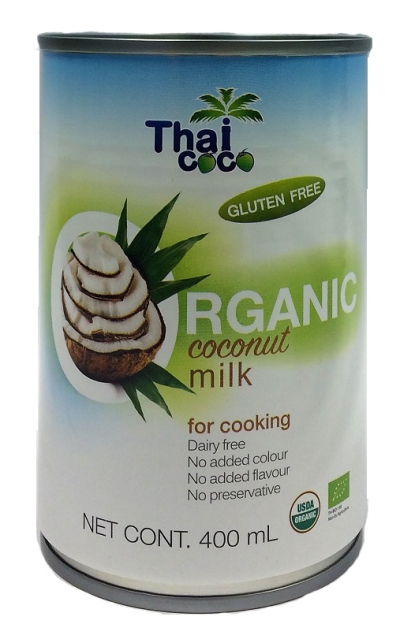 Thai Coco Organic Coconut Milk 400ml