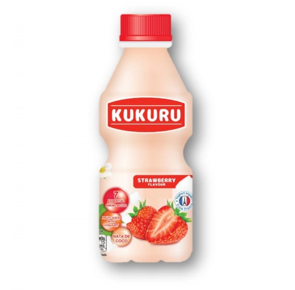 Kukuru Juice & Yoghurt Strawberry 280ml