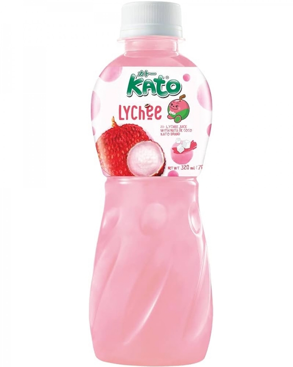 Kato 25% Lychee Juice 320ml