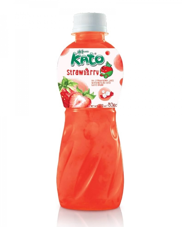 Kato 25% Strawberry Juice 320ml