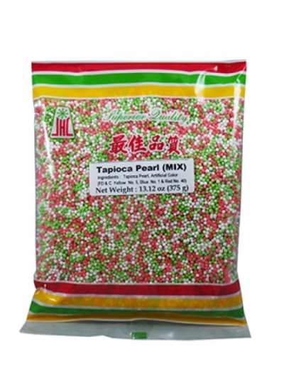 Jack Hua Tapioca Pearl Mix Color 375g