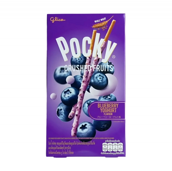 Glico Pocky Biscuit Stick Blueberry Yoghurt 38g