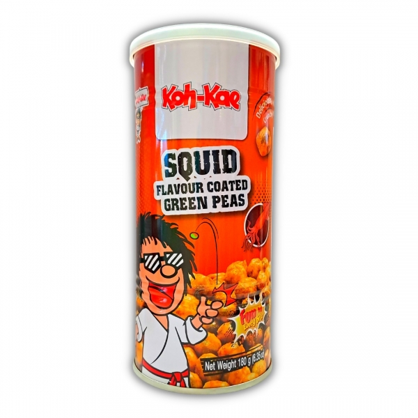 Koh Kae Green Peas Squid Flavour 180g