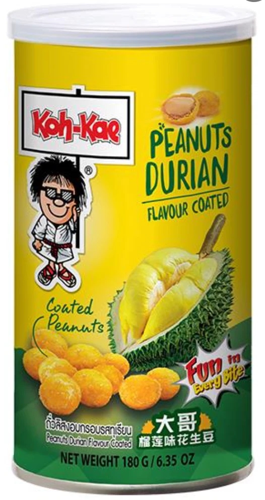 Koe Kae Peanuts Durian Coated 180g