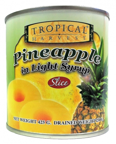 Tropical Harvest Pineapple Slices in Light Syrup 425g