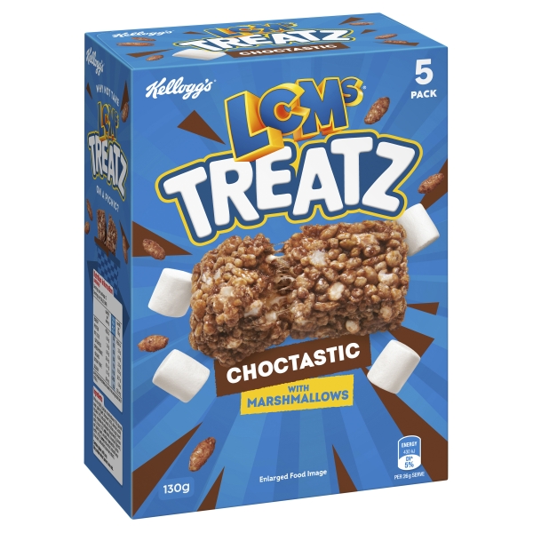 Kellogg's LCMs Treatz Choctastic 5 Pack 130g