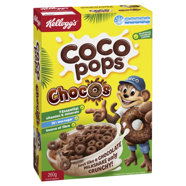 Kellogg's Coco Pops Chocos 260g