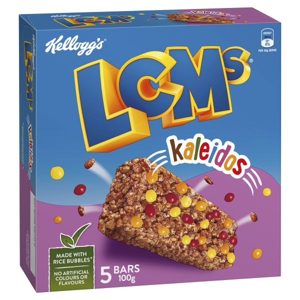 Kellogg's LCMs Kaleidos 5 Pack 100g