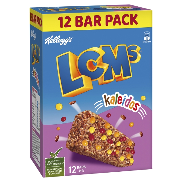 Kellogg's LCMs Kaleidos 12 Pack 240g