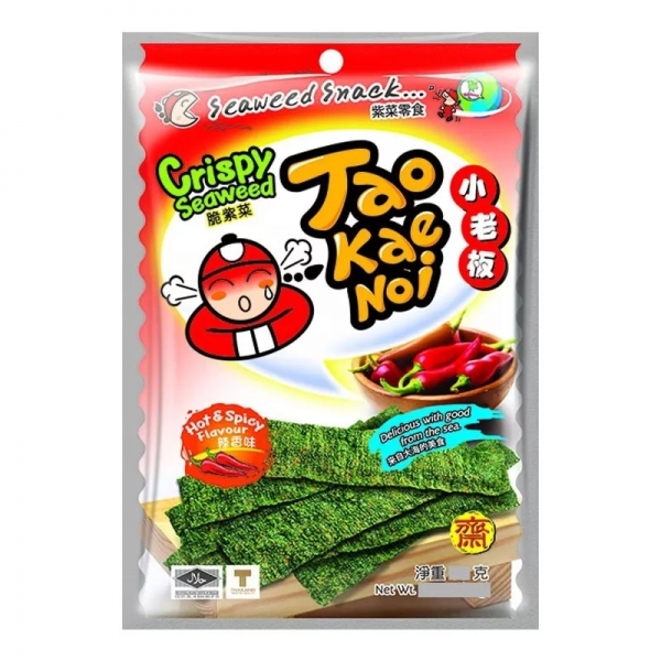 Taokaenoi Crispy Seeweed Hot & Spicy 32g