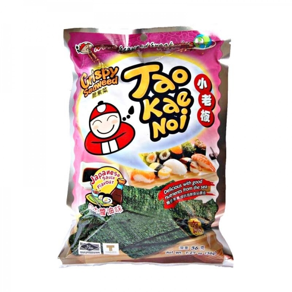 Taokaenoi Crispy Seeweed Japanese Sauce 32g