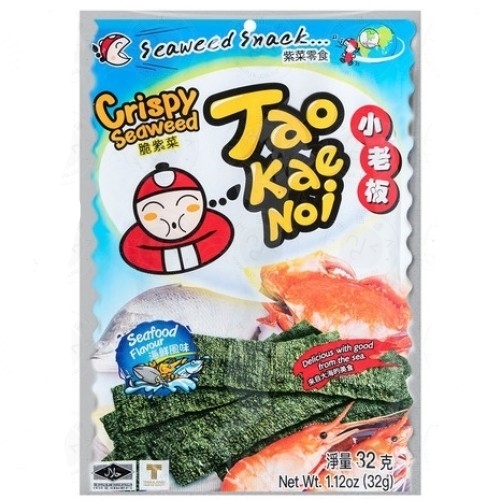 Taokaenoi Crispy Seeweed Seafood 32g