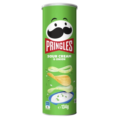 Pringles Chips Sour Cream & Onion 134g