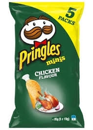 Pringles Chips Chicken 5 Pack 95g