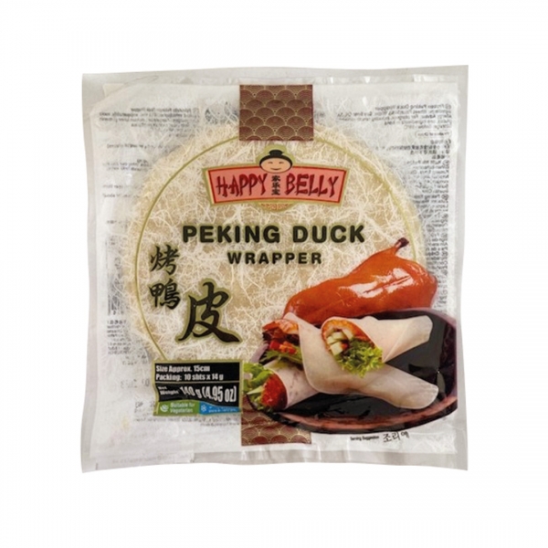 Happy Belly Peking Duck Wrapper 10 Sheets 140g