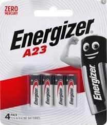 Energizer Batteries A23 4 Pack