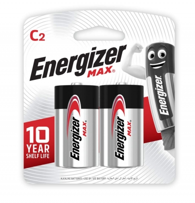 Energizer Batteries Max C 2 Pack