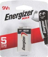 Energizer Batteries Max 9V 1 Pack