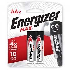 Energizer Batteries Max AA 2 Pack