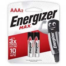 Energizer Batteries Max AAA 2 Pack