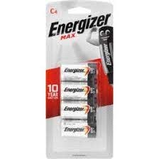 Energizer Batteries Max C 4 Pack