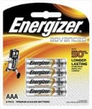 Energizer Batteries Advanced AAA 4 Pack