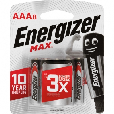 Energizer Batteries Max AAA 8 Pack