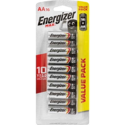 Energizer Batteries Max AA 16 Pack