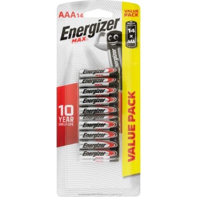 Energizer Batteries Max AAA 14 Pack