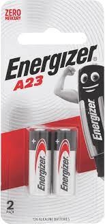 Energizer Batteries A23 Alkaline 12V 2 Pack