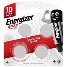 Energizer Batteries Lithium 2032 3V 4 Pack