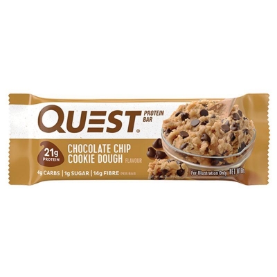 Quest Protein Bar Choc Chip Cookie Dough 60g