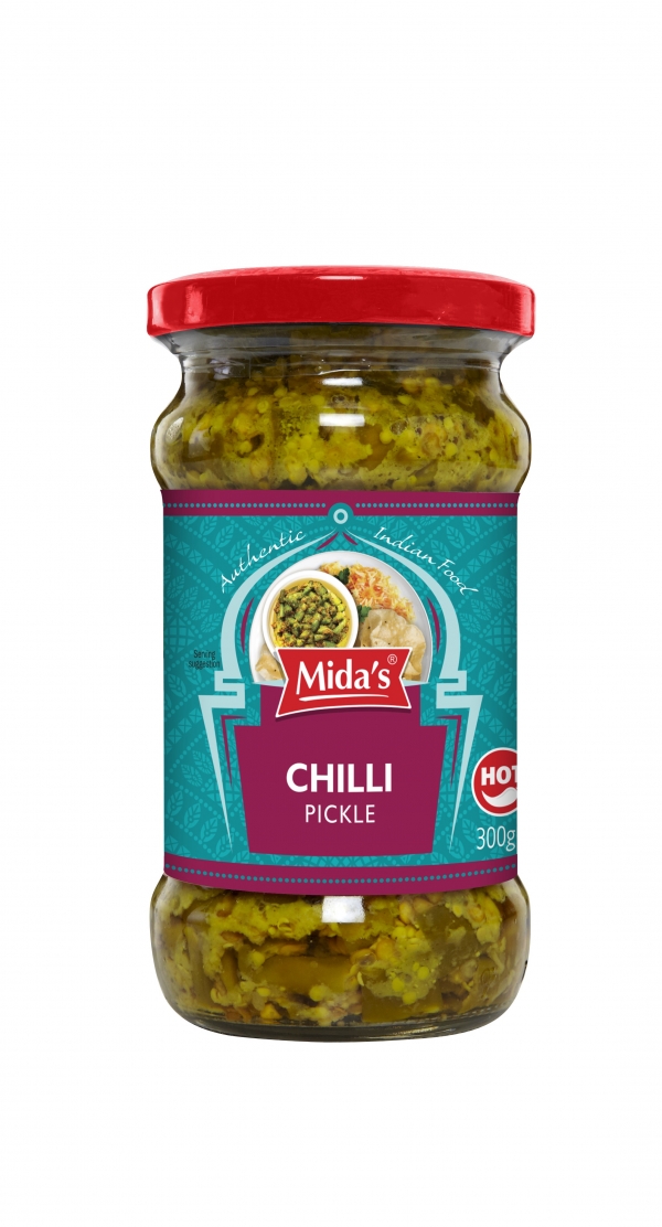 Mida's Chilli Pickle 300g