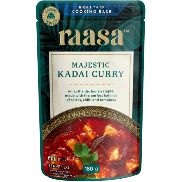 Raasa Cooking Base Majestic Kadai Curry 180g