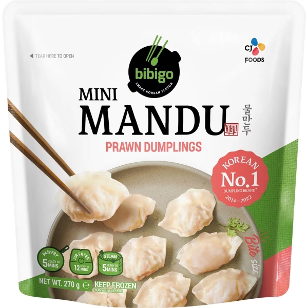 Bibigo Mini Mandu Prawn Dumplings 360g